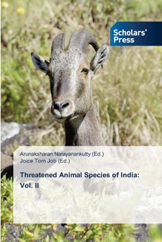 Paperback Threatened Animal Species of India: Vol. II Book
