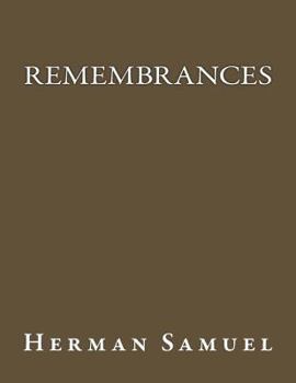 Paperback Remembrances Book