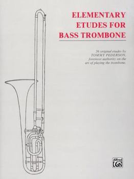 Paperback Etudes for Bass Trombone: Elementary Book