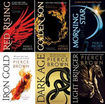 Red Rising Series 6 Books Set - Red Rising, Golden Son, Morning Star, Iron Gold, Dark Age, Light Bringer