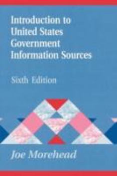Paperback Introduction to United States Government Information Sources Book