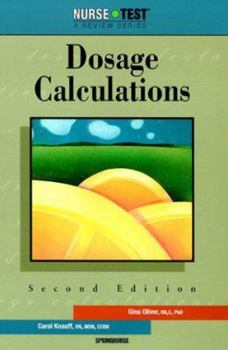 Paperback Nursetest: Dosage Calculations Book