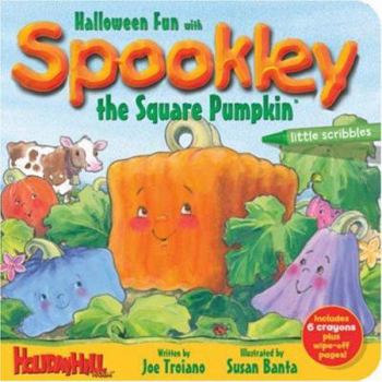 Board book Halloween Fun with Spookley the Square Pumpkin [With 6 Crayons] Book