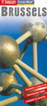 Paperback Brussels Insight Fleximap Book