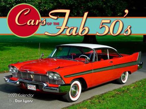 Calendar Cal 2020-Cars of the Fab 50s Wall Book
