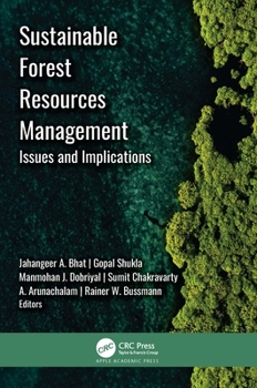 Hardcover Sustainable Forest Resources Management: Issues and Implications Book