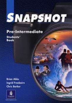 Paperback Snapshot Pre-Intermediate Students' Book