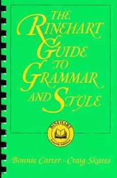 Paperback The Rinehart Guide to Grammar and Style Book