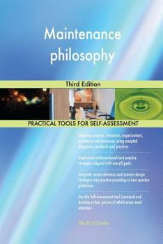 Paperback Maintenance philosophy Third Edition Book