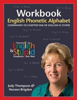 Paperback Workbook - English Phonetic Alphabet Book