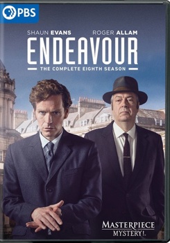 DVD Masterpiece Mystery: Endeavour Season 8 Book