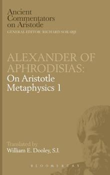 Hardcover Alexander of Aphrodisias: On Aristotle Metaphysics 1 Book