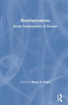 Hardcover Representations: Social Constructions of Gender Book