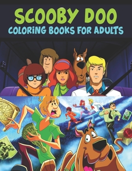 Paperback Scooby Doo Coloring Books For Adults: scooby doo coloring books for kids - 25 Pages, Size - 8.5" x 11" Book