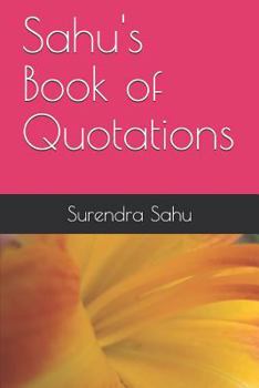 Paperback Sahu's Book of Quotations Book