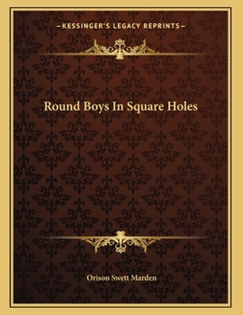 Paperback Round Boys In Square Holes Book