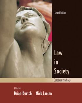 Hardcover Law in Society : Canadian Readings Book