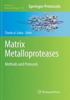 Paperback Matrix Metalloproteases: Methods and Protocols Book