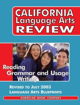 Paperback California Language Arts Review Book