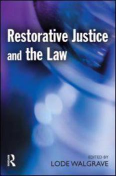 Paperback Restorative Justice and the Law Book