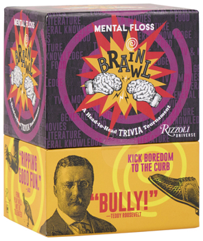 Hardcover Mental Floss Brain Brawl: A Head-To-Head Trivia Tournament Book