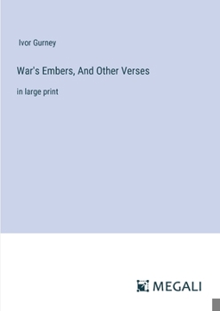 Paperback War's Embers, And Other Verses: in large print Book