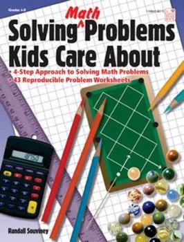 Paperback Solving Math Problems Kids Care about Book