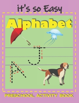 Paperback Alphabet: Tracing WorkBook For Toddlers, Preschool activity Book