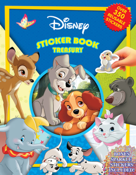 Hardcover Disney Animal Classics Sticker Book Treasury Book