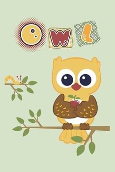 Owl: Cute Owl Notebook & Diary For taking Notes And Writing Down Your Thoughts,  cute gift for Owl Lover, Owl Gifts For Women Girls And Boys