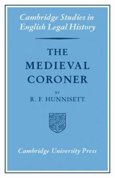 Paperback The Medieval Coroner Book