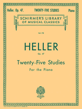Paperback 25 Studies for Rhythm and Expression, Op. 47: Schirmer Library of Classics Volume 178 Piano Technique Book