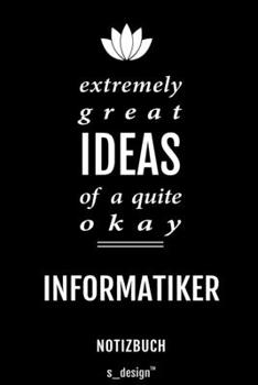 Notizbuch für Informatiker: Originelle Geschenk-Idee [120 Seiten kariertes blanko Papier] (German Edition)