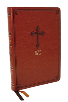 KJV, Value Thinline Bible, Compact, Leathersoft, Brown, Red Letter, Comfort Print: Holy Bible, King James Version