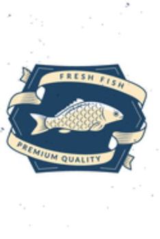 Paperback Fresh Fish Premium Quality: For people who know a lot more about fish. Perfect Unique Gift Idea Angeln or Fly Fishing Notebook, Composition Book t Book