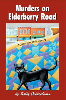 Paperback Murders on Elderberry Road: A Queen Bees Quilt Mystery Book