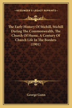 The Early History of Stichill: Stichill During the Commonwealth
