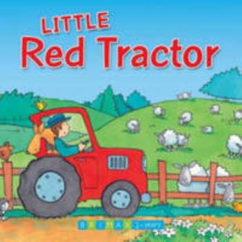 Hardcover Little Red Tractor (Busy Day Board Books) Book