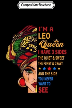 Composition Notebook: Leo Queens Are Born in July 23 -August 22 Premium  Journal/Notebook Blank Lined Ruled 6x9 100 Pages