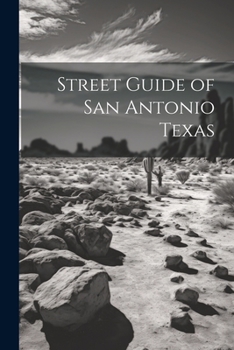 Paperback Street Guide of San Antonio Texas Book