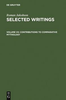 Hardcover Contributions to Comparative Mythology: Studies in Linguistics and Philology, 1972-1982 Book