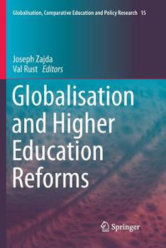 Paperback Globalisation and Higher Education Reforms Book