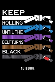 Notebook: Jiu jitsu belts bjj mma martial arts physical training gift Notebook|6x9(100 pages)Blank Lined Paperback Journal For Student|Jiu jitsu ... Jounal|Jiu jitsu Gifts| Composition Notebook