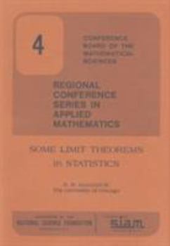 Paperback Some Limit Theorems in Statistics Book