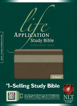Imitation Leather Life Application Study Bible-NLT-Personal Size Book