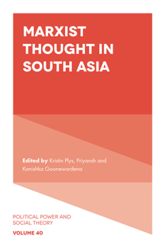 Hardcover Marxist Thought in South Asia Book