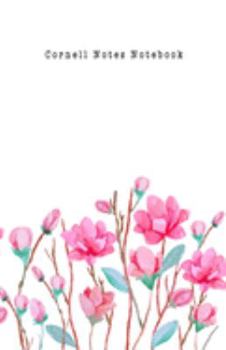 Cornell Notes Notebook: Notes Taking System for High School Adult Student with College Ruled Lines Composition with Flower in Spring Season Theme