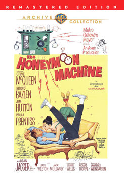 DVD The Honeymoon Machine Book