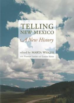 Paperback Telling New Mexico: A New History Book