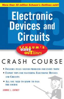 Paperback Schaum's Easy Outline of Electronic Devices and Circuits Book